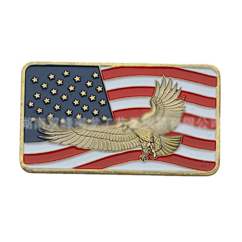 

Американская Ретро квадратная эмблема орла памятная монета в наличии копия позолоченные монеты собирает памятные монеты