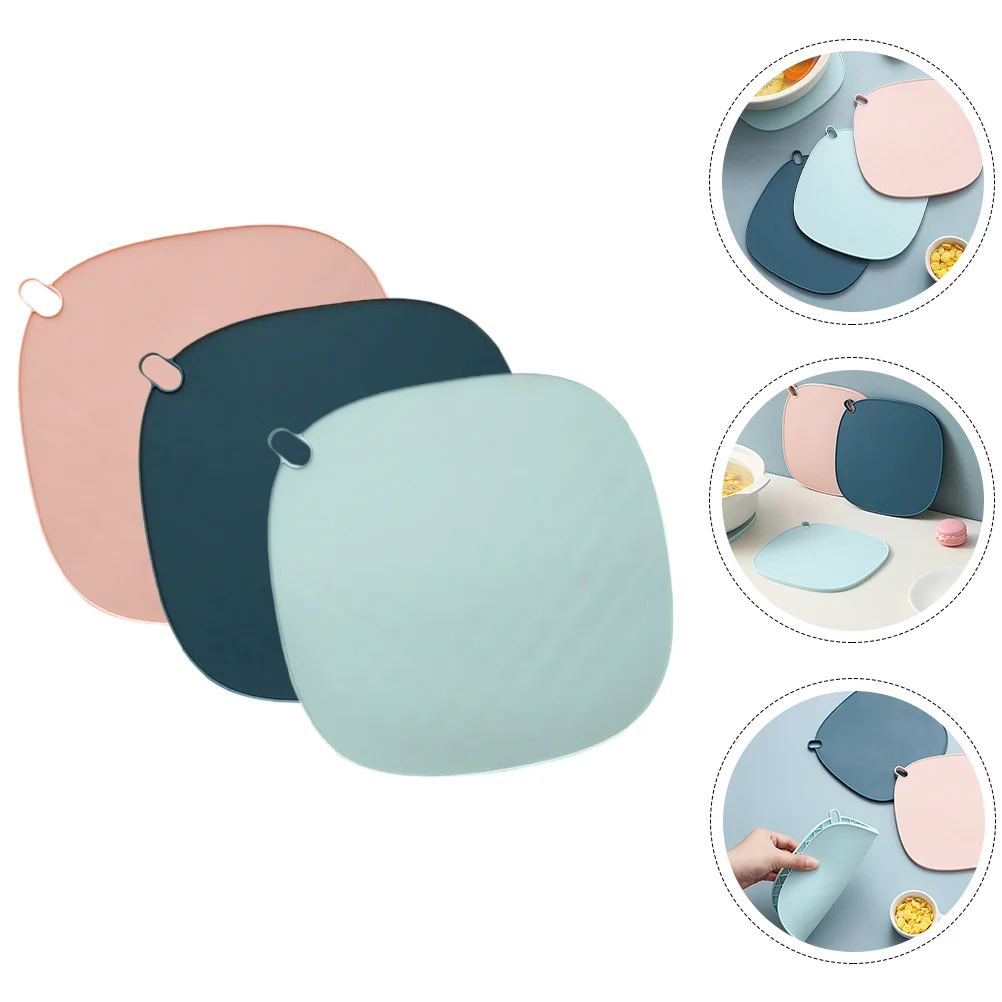 

Pot Mat Hot Table Placemat Teapot Mats Silicone Pad Kitchen Trivet Holders Holder Dish Coasters Dining Panplacemats Serving Non