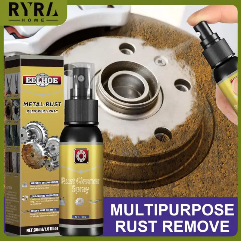 

Rust Inhibitor Derusting Spray Car Wheel Rust Remover 30/100ml Metal Rust Remover Car Maintenance Cleaning Surface Polisher