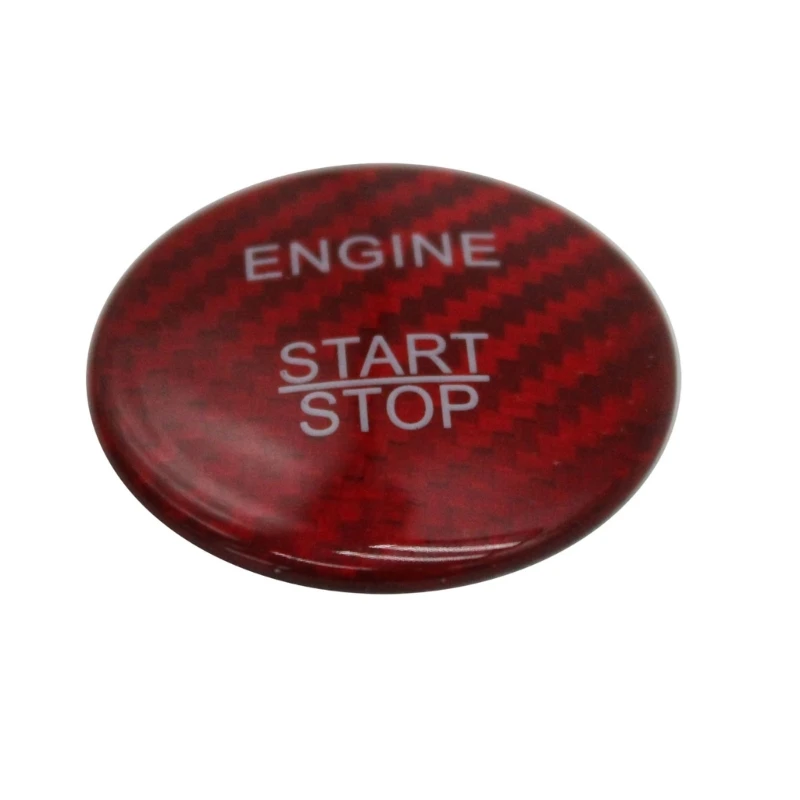 

Push Button Cover Car Engine Stop Button Cover for Mercedes Car Styling Carbon Fiber Cover
