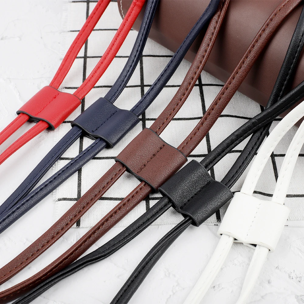 Съемный кожаный ремень для сумки сумка-ведро замена плечевого ремня на шнурке