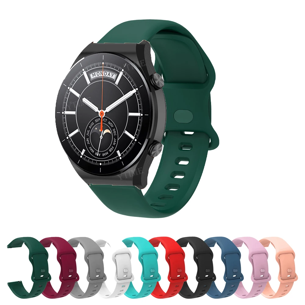 

22mm Replacement Watch Strap For Xiaomi Mi Watch Color 2 Sports Band Bracelet For Mi Watch Color Sports S1 Pro & Active Correa