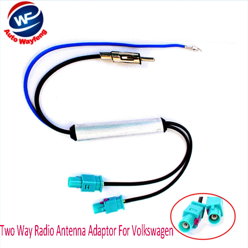 

Car Antenna with a Amplifier Booster Two Way Radio Antenna Adaptor For Volkswagen