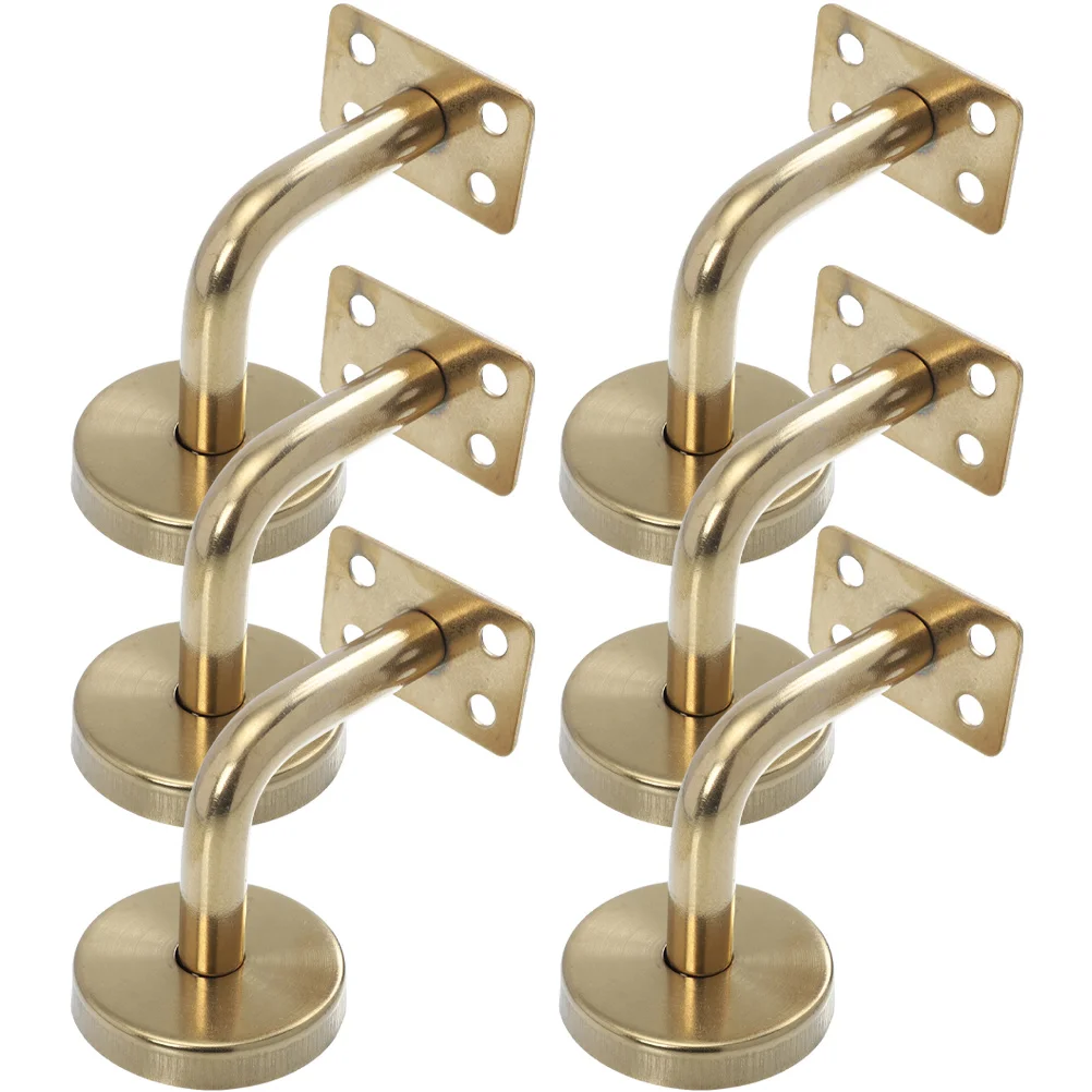 

Metal Railing Holder Stairs Column Support Railing Brackets Supports Deck Metal Stainless Steel Holders Balusters
