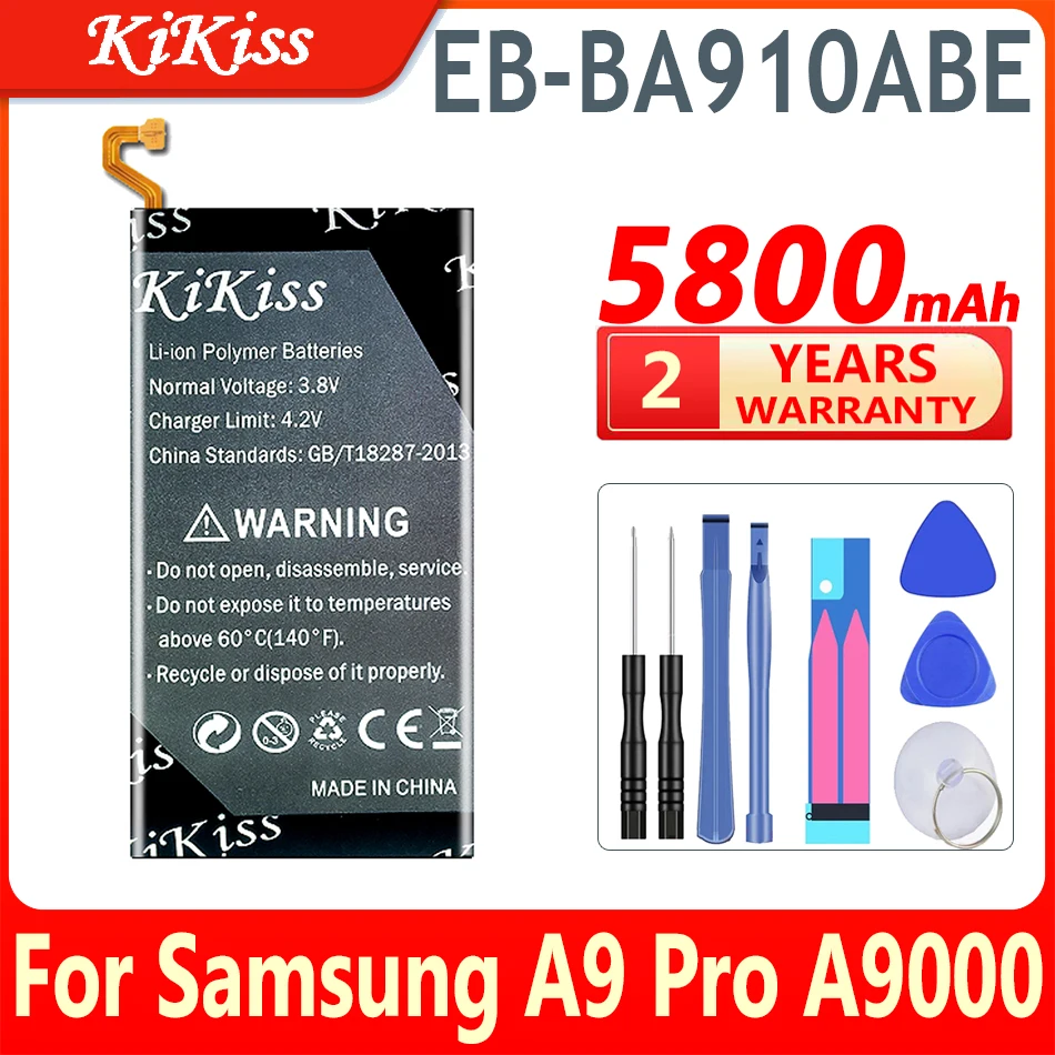 

EB-BA910ABE 5800mAh Battery For Samsung Galaxy A9 Pro (2016) A9Pro A9+ SM-A9100 SM-A910 SM-A910F SM-A910DS