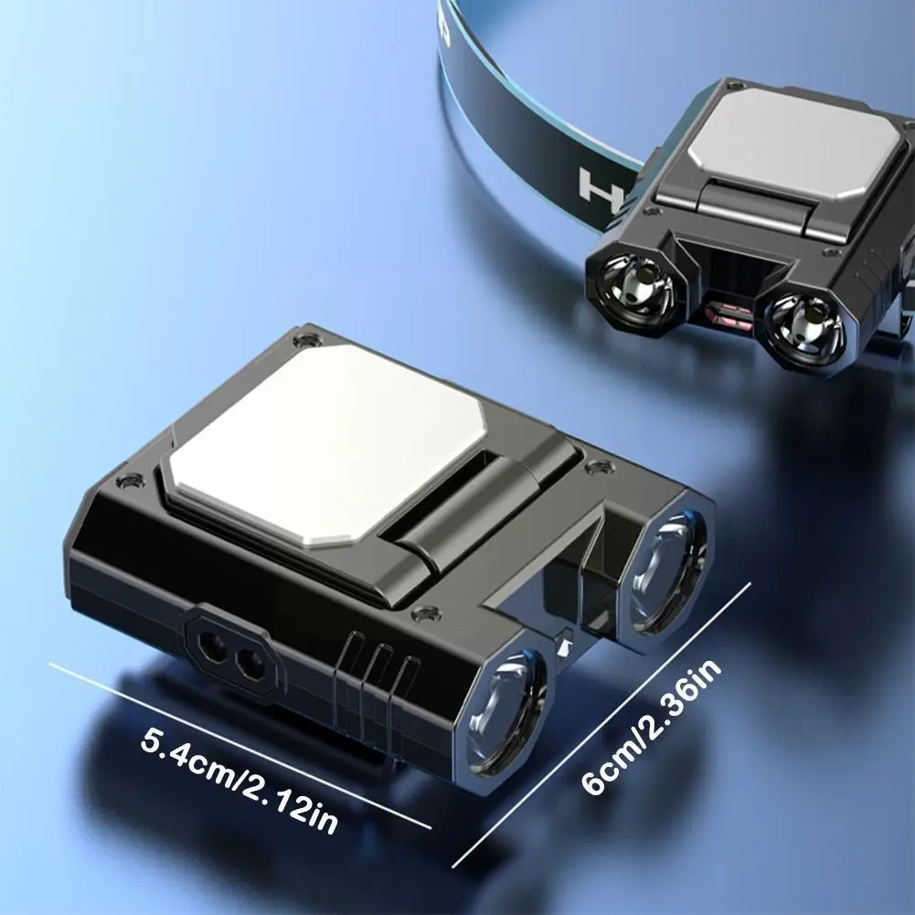 

Миниатюрная светодиодная многофункциональная лампа с зажимом для ночной рыбалки, заряженный дисплей, Аварийная зарядка, наружное USB-освещение R8K1