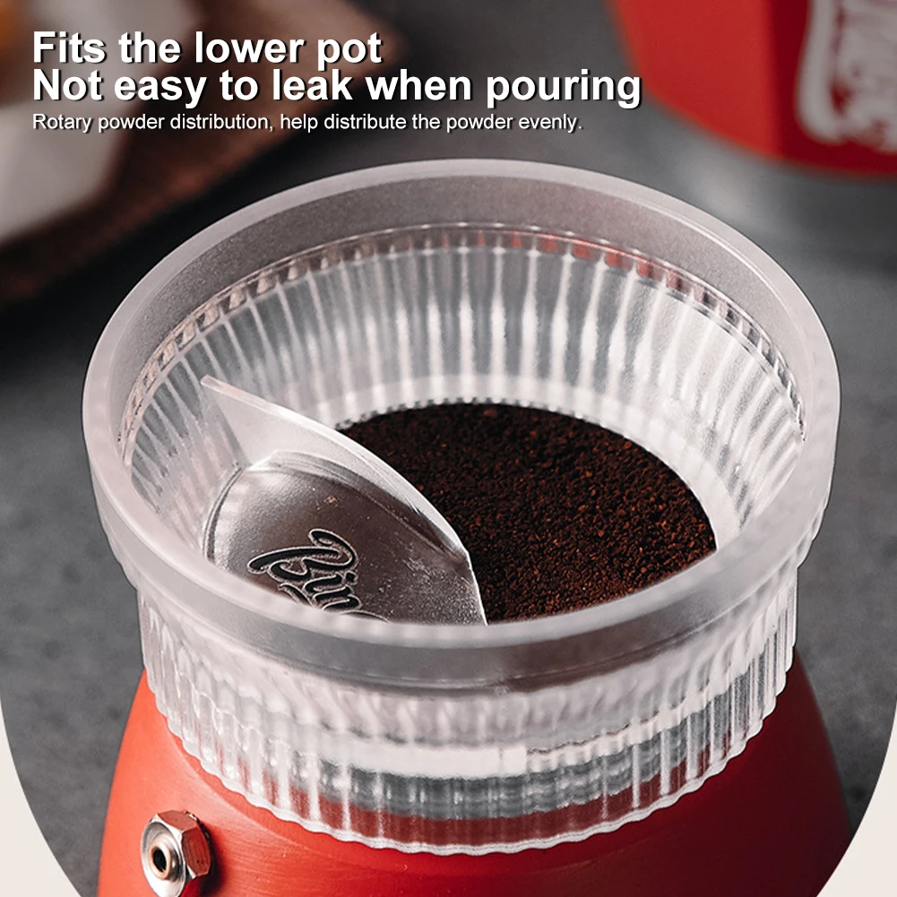 

Инструменты для приготовления кофе эспрессо кольцо для темпера для кофе Мока Порошок 1 шт. для дистрибьютора роторный кофейник выравниватель дозирование