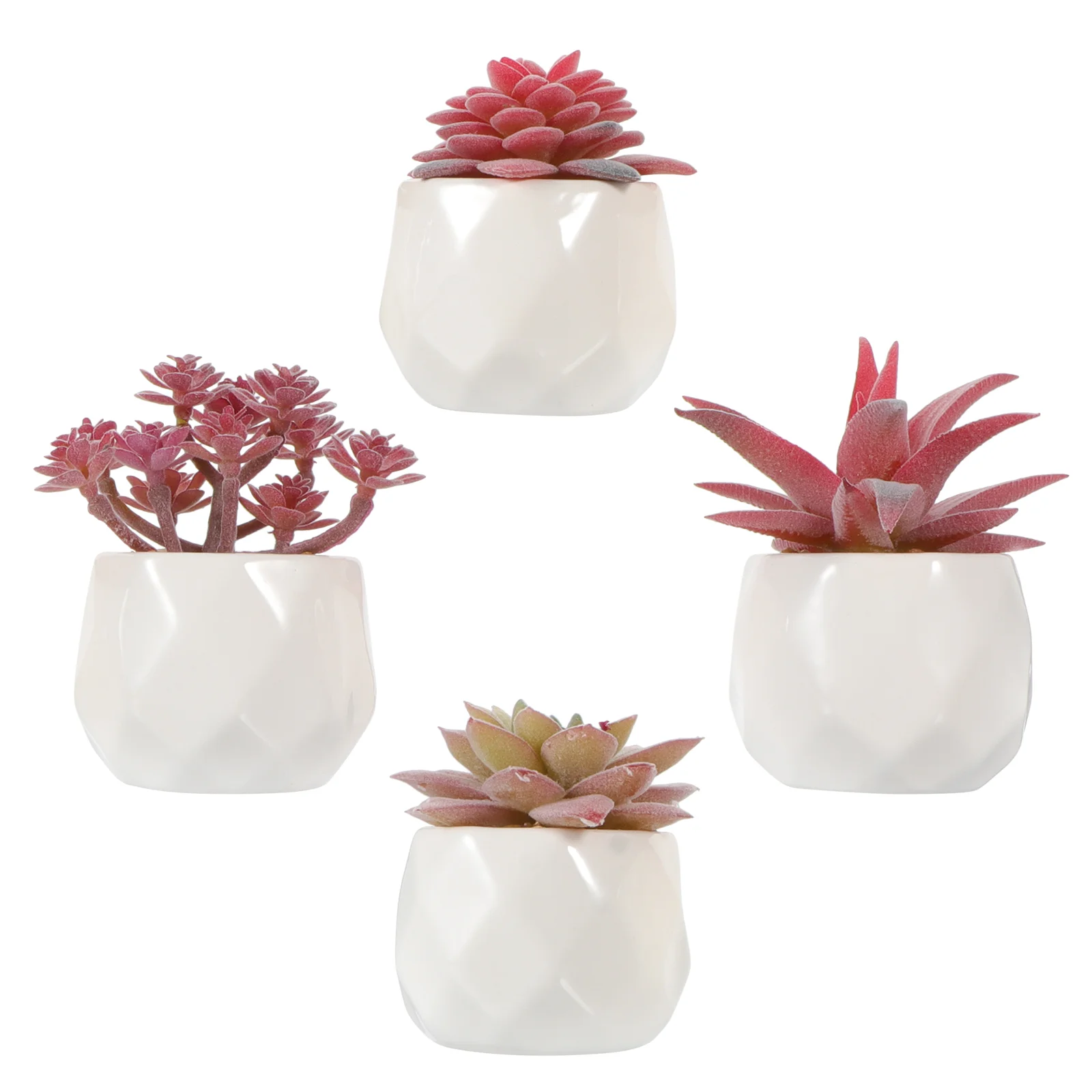 

4pcs Simulated Bonsai Decor Simulation Bonsai Props Home Supplies