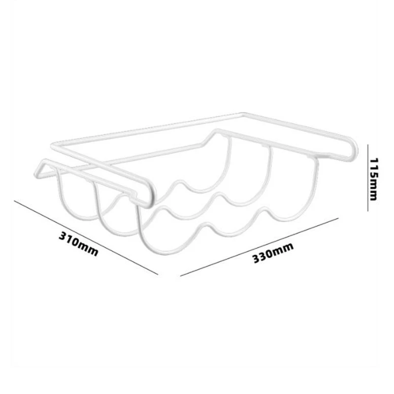 fridge organizer kitchen spacer layer storage beer rack shelf refrigerator bottle rack wine holder basket pantry cabinet tools free global shipping