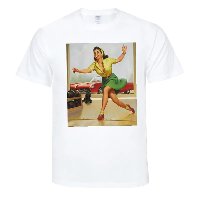 

Мужская футболка с коротким рукавом СССР винтажная советская русская красивая сексуальная футболка для девушек с круглым вырезом Летняя мужская одежда