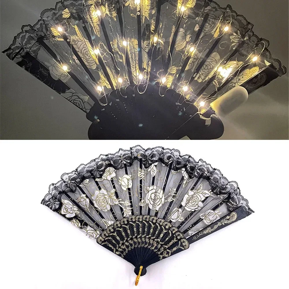 

Светодиодный кружевной веер longpean