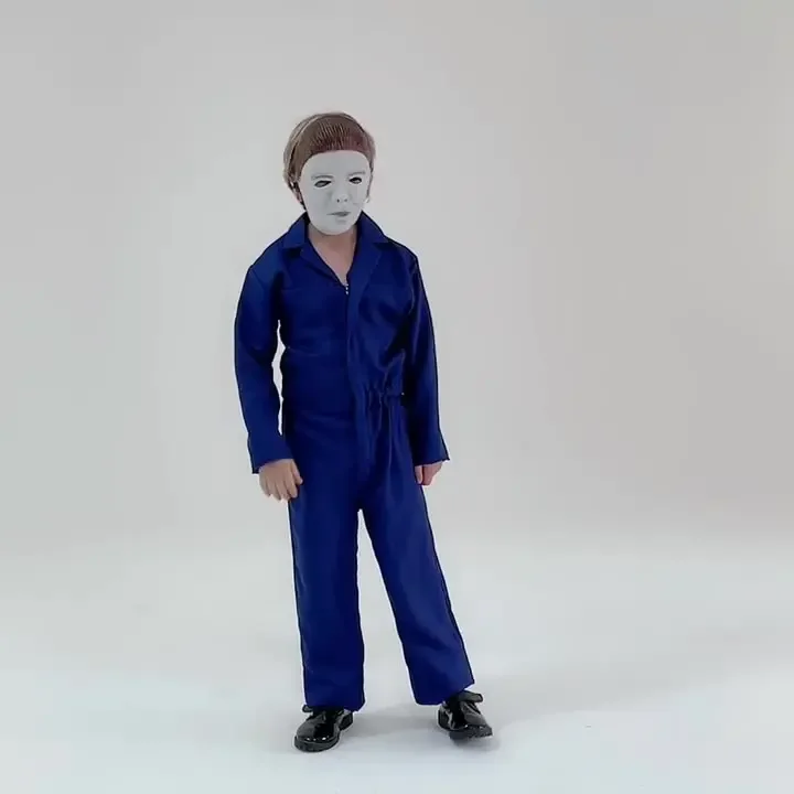 Детский костюм для косплея Майкла Майерса страшный Хэллоуина маска реквизит