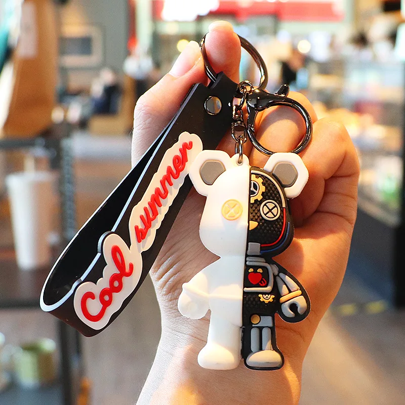 

Механический медведь брелок SZYIMAI