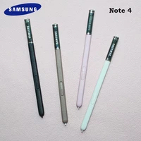 new stylus for samsung galaxy note 4 note 4 n9100 multi function s pen touch screen replacement capacitive resistive s pen black