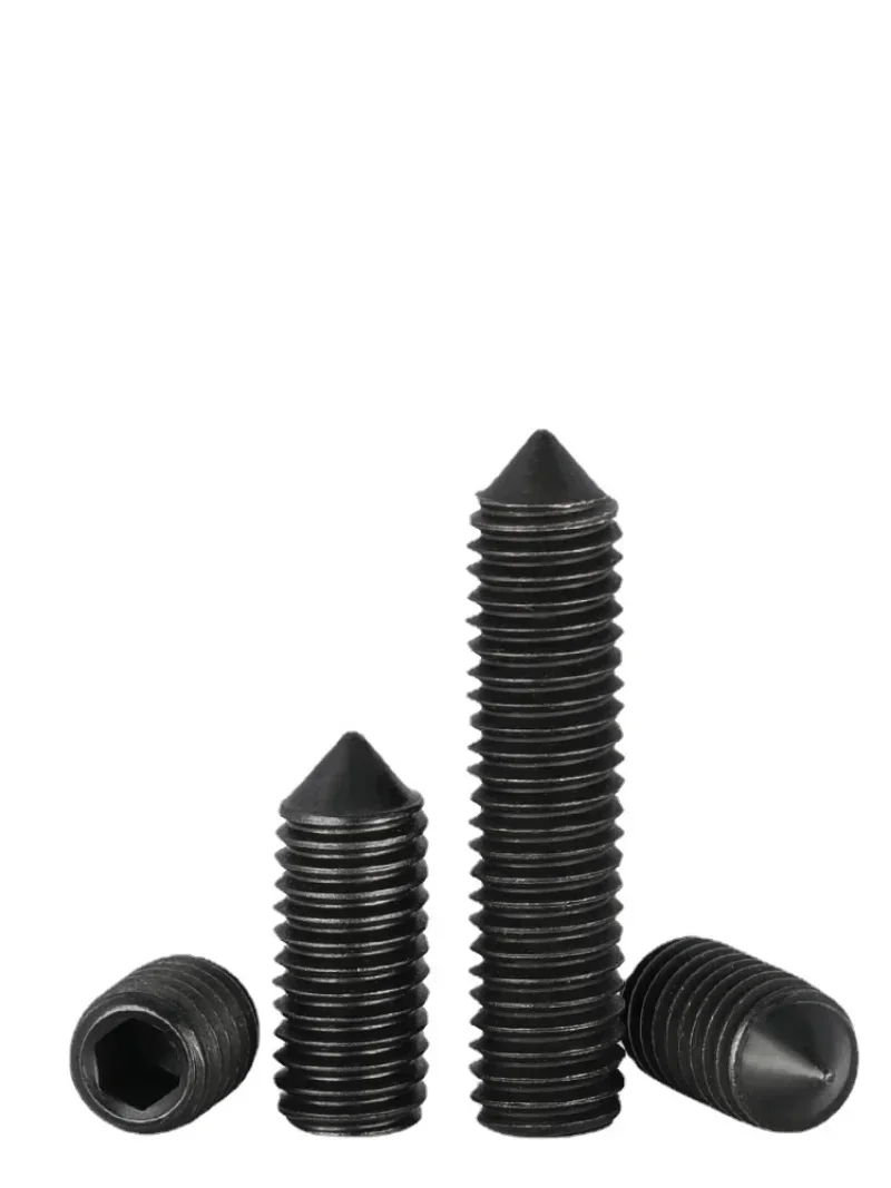 100 шт. установочный винт с шестигранной головкой конус все чашки штифт M3 M4 M5 M6 болт