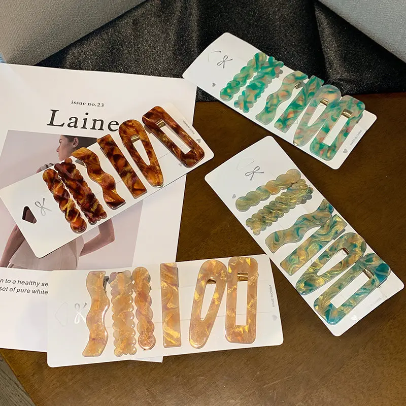 

Bangs clip headdress hair clip female summer back of head duck beak clip