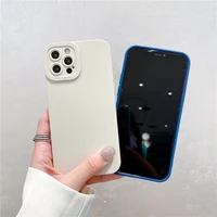 luxury square liquid silicone phone case for iphone 13 12 11 pro max mini x xr xs max 7 8 plus shockproof soft case