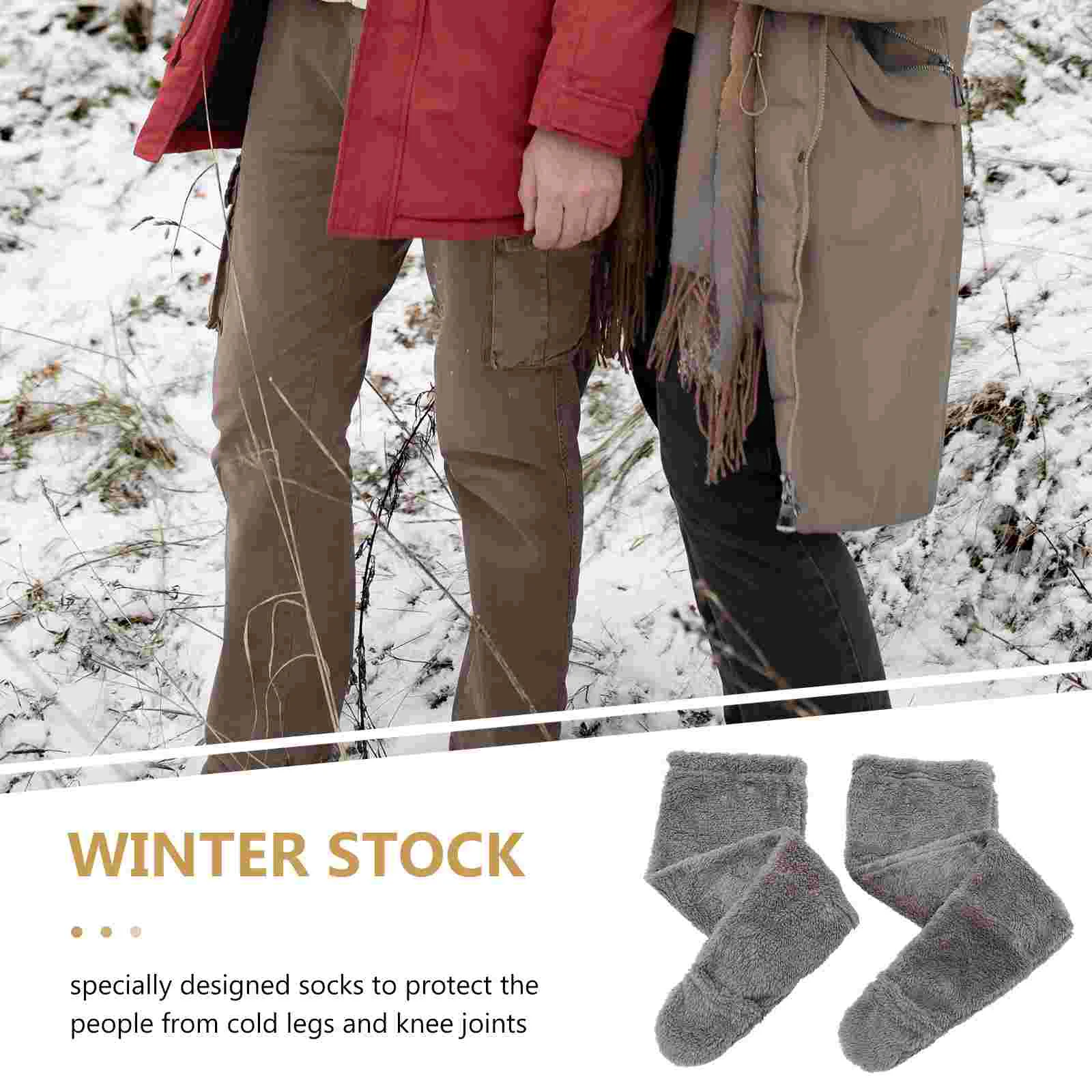 2-комп. гетры термочулки для пожилых девочек зимние носки шерпа женщин