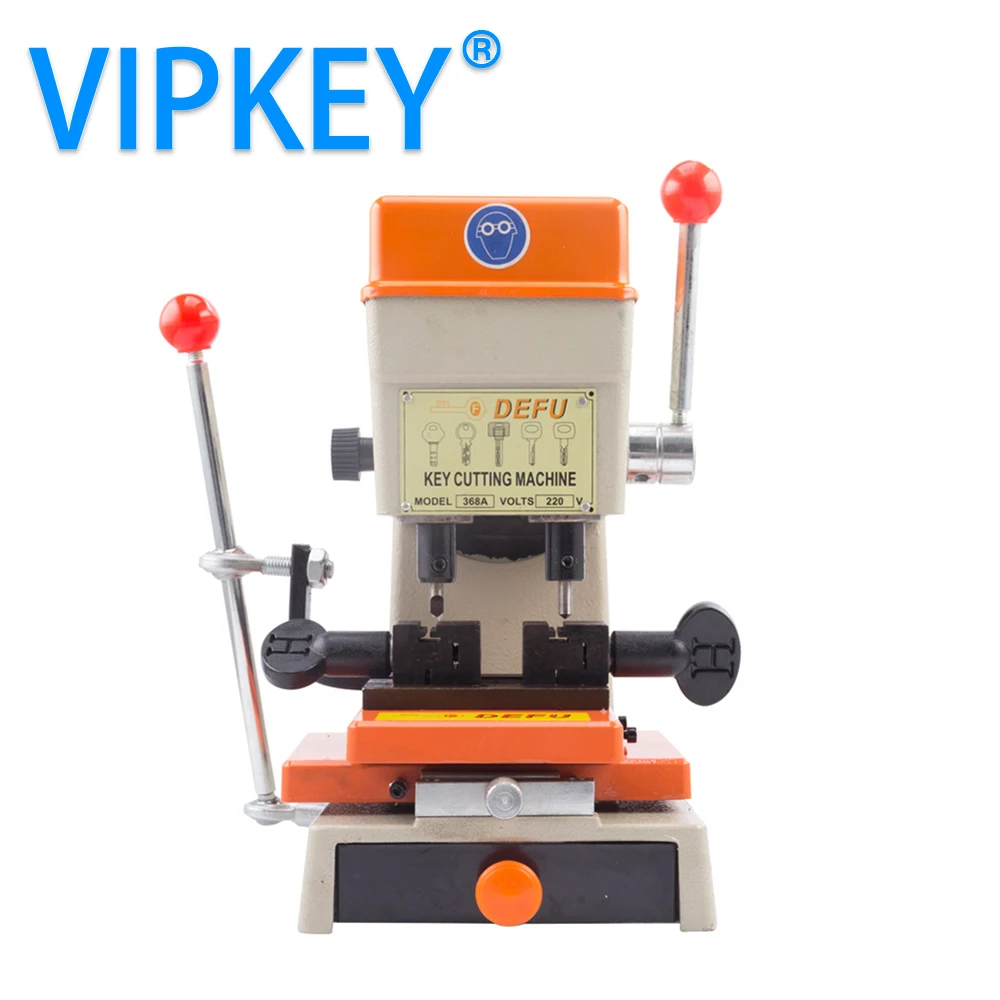 DEFU 368A вертикальная машина для дублирования ключей 110 В, ключевая машина, сверло, фрезеровка, копировальный аппарат, изготовление автомобильных ключей, дверные слесарные инструменты для учащихся