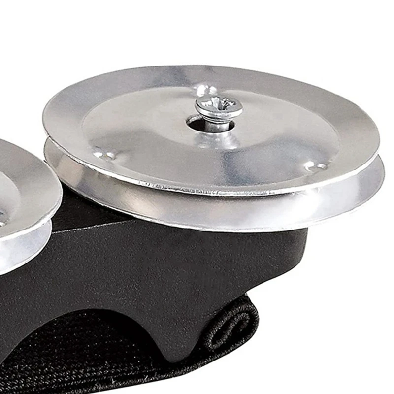 Cajon Box Drum Companion Jingle Tambourine Percussion Instruments Accessory Hand Foot | Christmas Bells