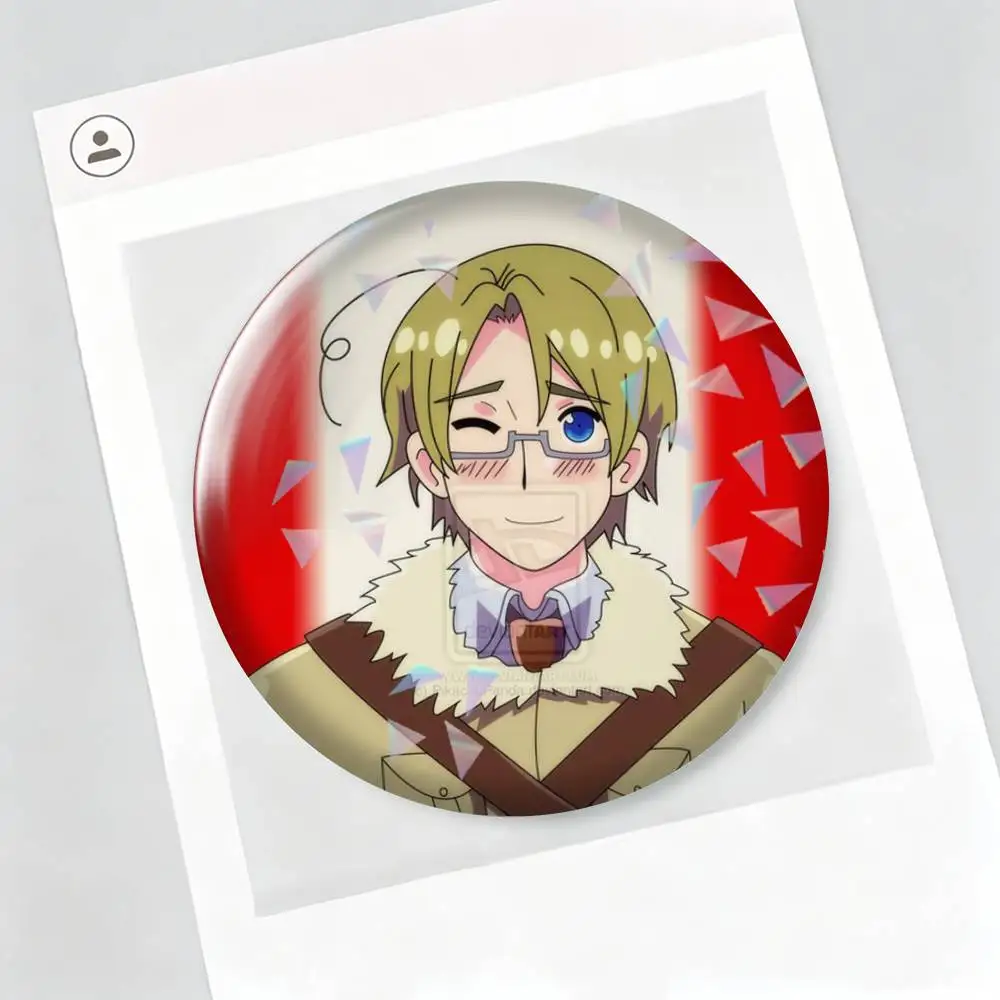 Металлическая брошь-значок Canada-a Hetalia, модные декоративные значки для украшения шляп, сумок, одежды, подарок, сувенир. (art.: 3920dbfe8d45c) - 3920dbfe8d45c