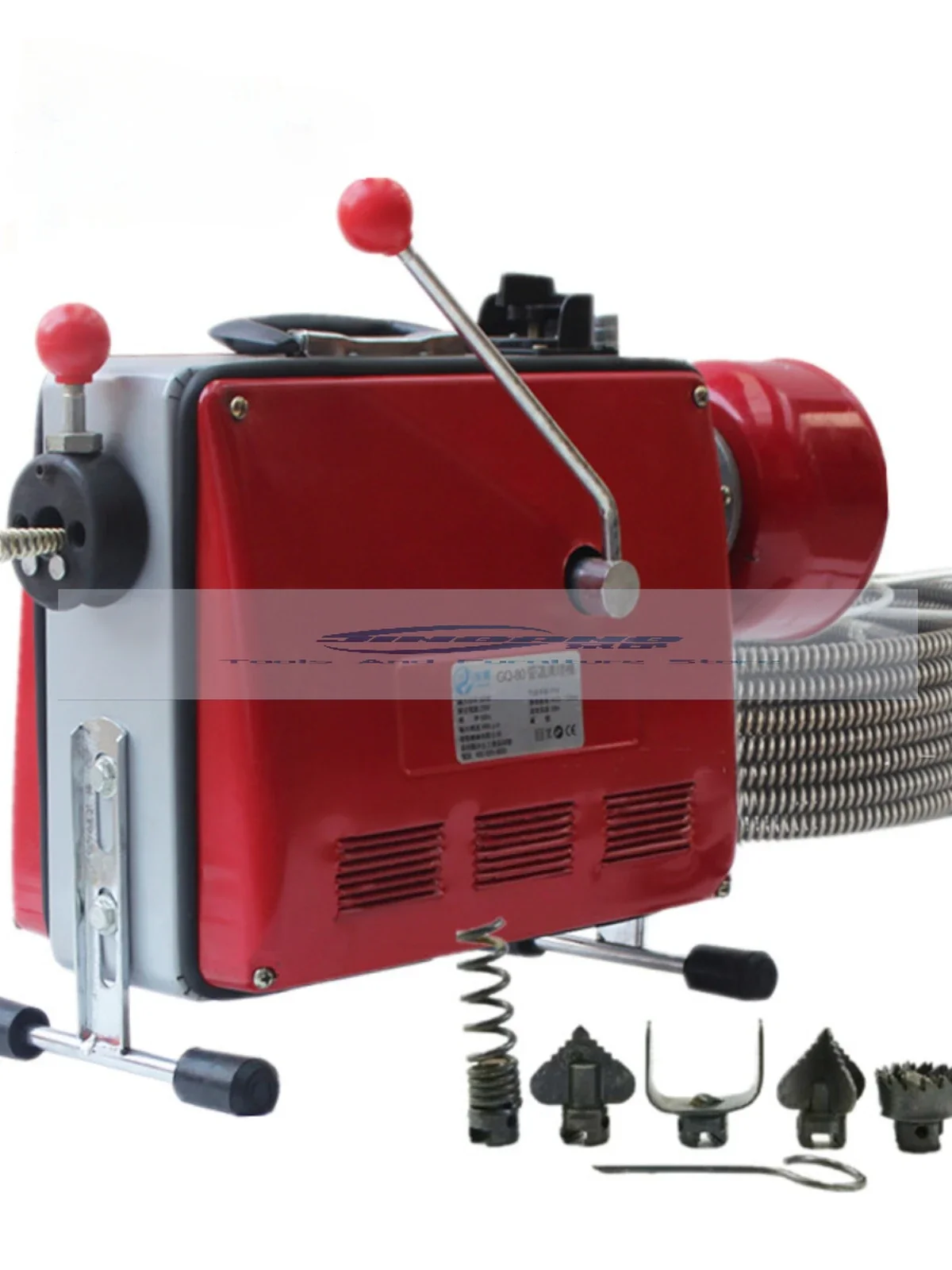 100d Volautomatische Elektrische Pijp Baggermachine Professionele Riool Toilettefvoer