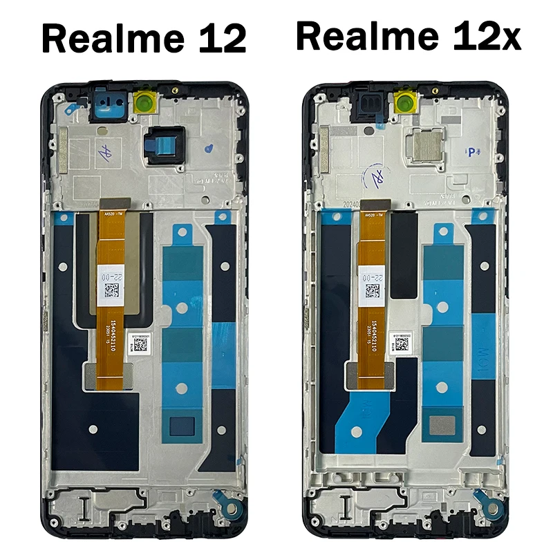 6 72 '𧪪 + для OPPO Realme 12 5G экран дигитайзер в сборе Oppo 12X LCD с рамкой