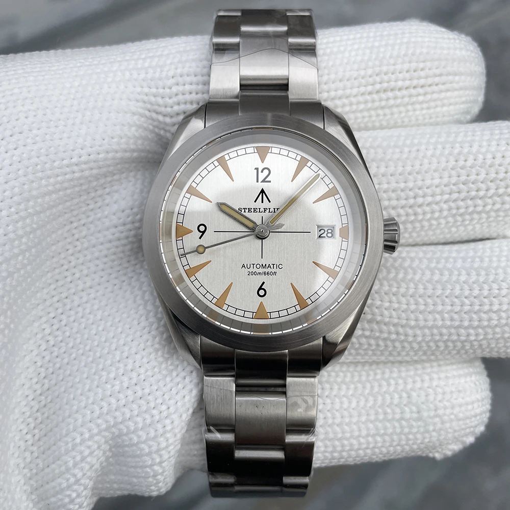 Фото STEELFLIER Официальные SF751 Роскошные модные механические наручные часы NH35 Механизм Super Luminous 20Bar Водонепроницаемые классические часы для дайвинга №1