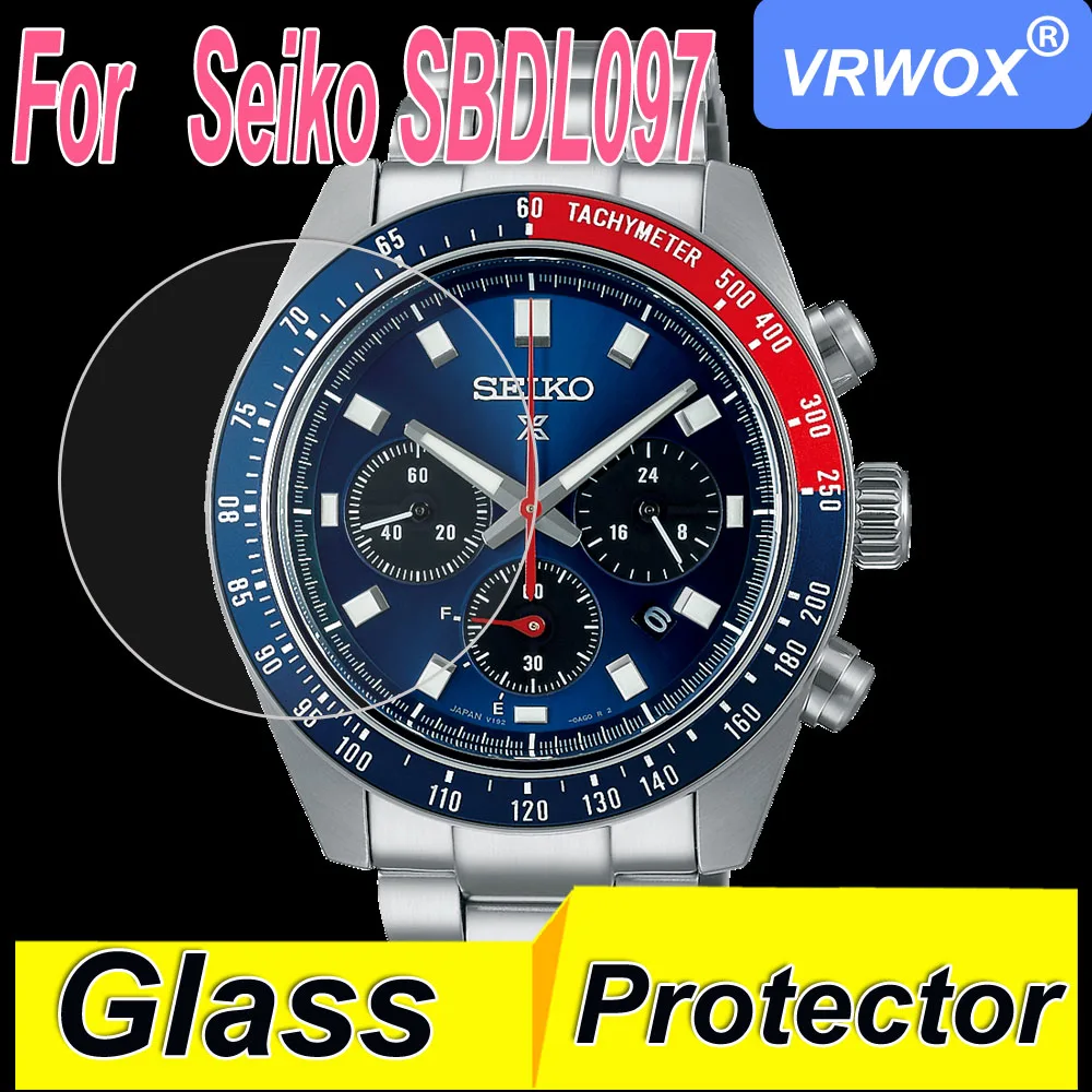 

3Pcs For Seiko SBDL097 SBDL099 SBDL095 PROSPEX SPEEDTIMER Protective Film Screen Protector Cover