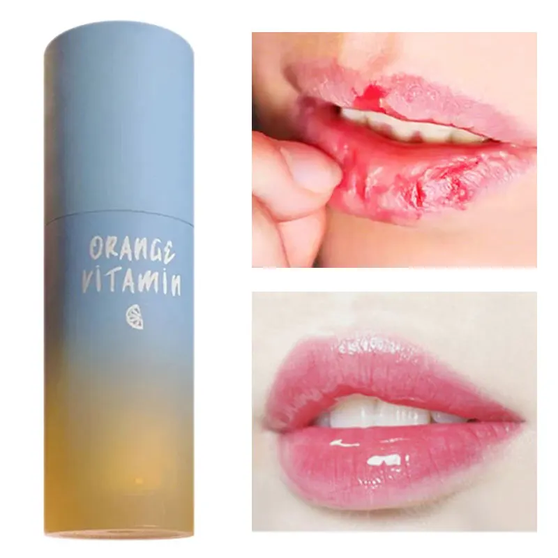 

Lip Balm Moisturizing Repair Prevent Cracking Remove Dead Skin Anti-Drying Brighten Deep Nourishment Vitamin C Lip Care 1Pcs