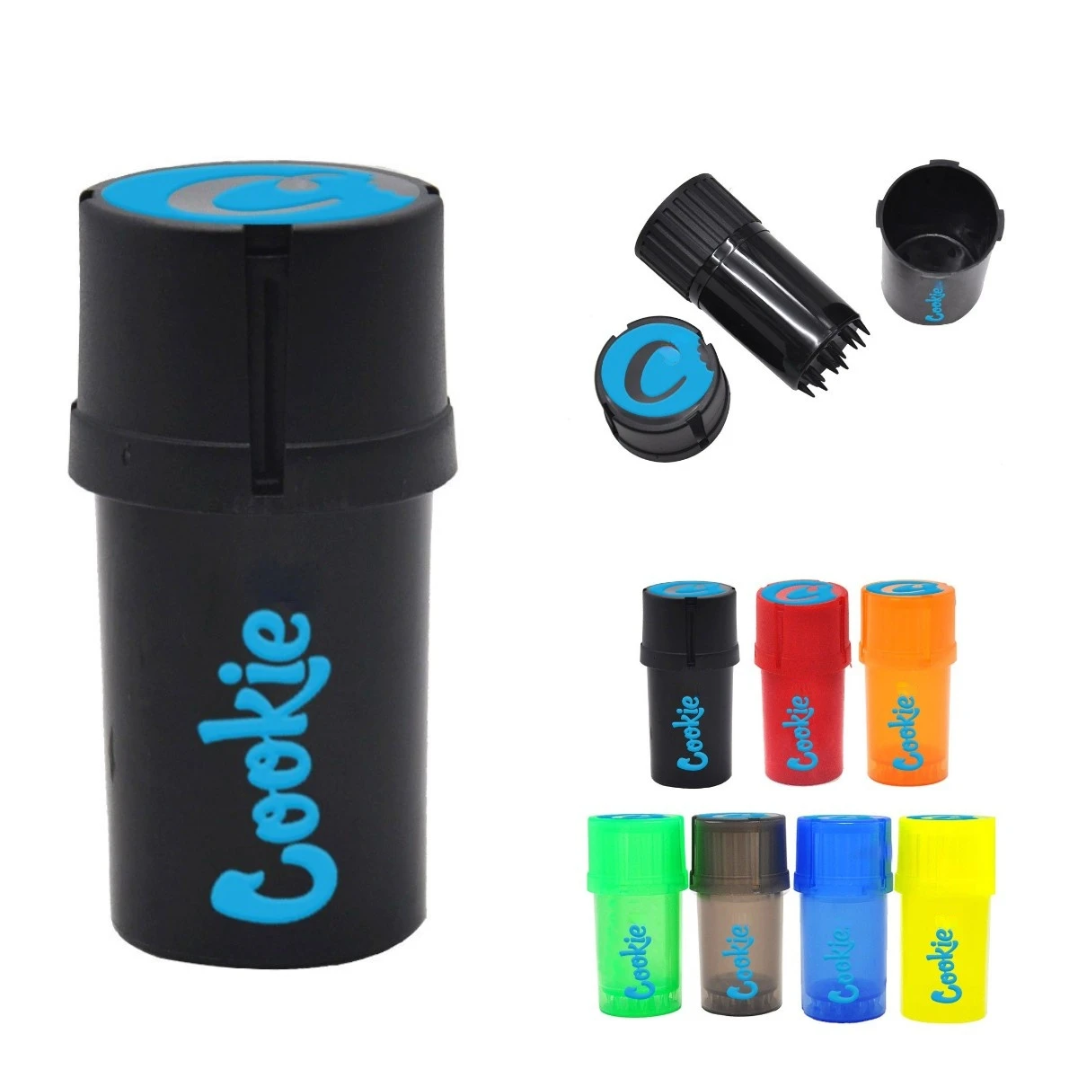 

3.5" Tobacco Herb Grinder 40mm Diameter Crusher Smoke Pipe Storage Case Box Grinders