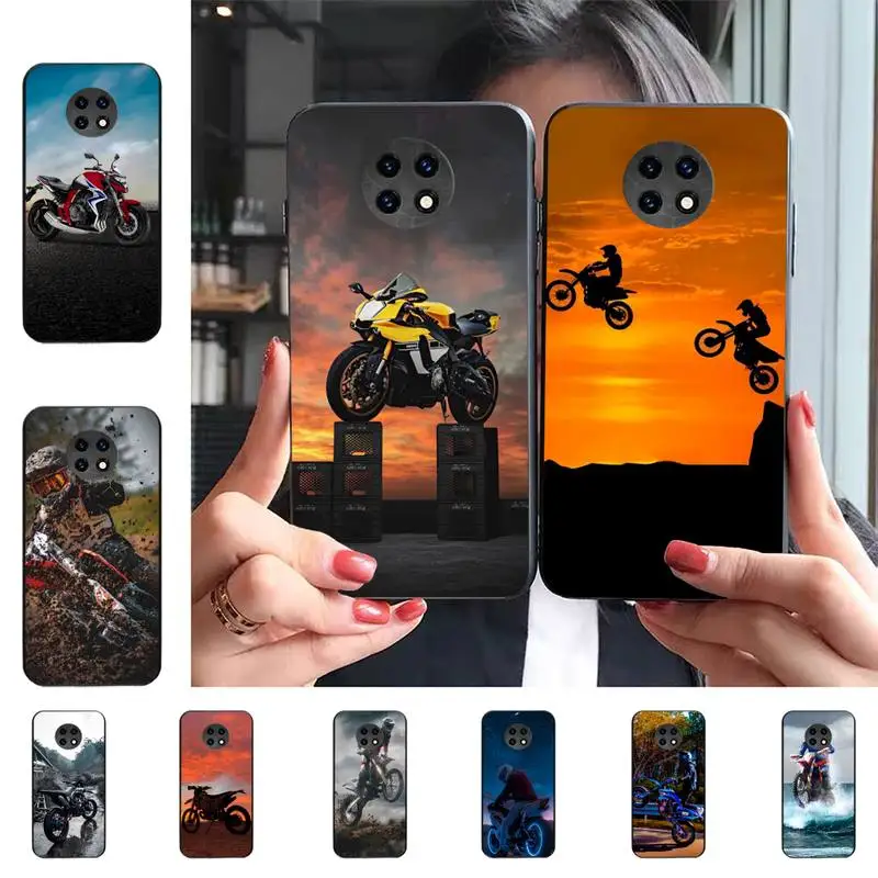 

Moto Cross motorcycle sports Phone Case For Redmi 9 5 S2 K30pro Silicone Fundas for Redmi 8 7 7A note 5 5A