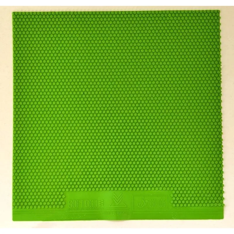 Фото Накладка для настольного тенниса SUPERKAISER Ping Pong Rubber, с шипами наружу, матовая, цветная, с эффектом OX, непредсказуемое падение мяча и защита от вращения, долговечная №5