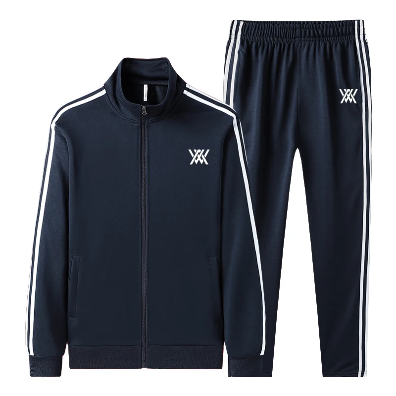 

Fashion Brand Men's Suit Sportswear Autumn New Men's Jacket+sweatpants Two-piece Suit Casual Suit Men's Clothes Men's Suit
