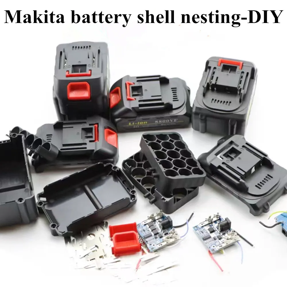 

KEPAH-plastic shell for single battery detection protection board, nested, PCB, for 18V Makita battery, BL1840, BL1850, BL1830