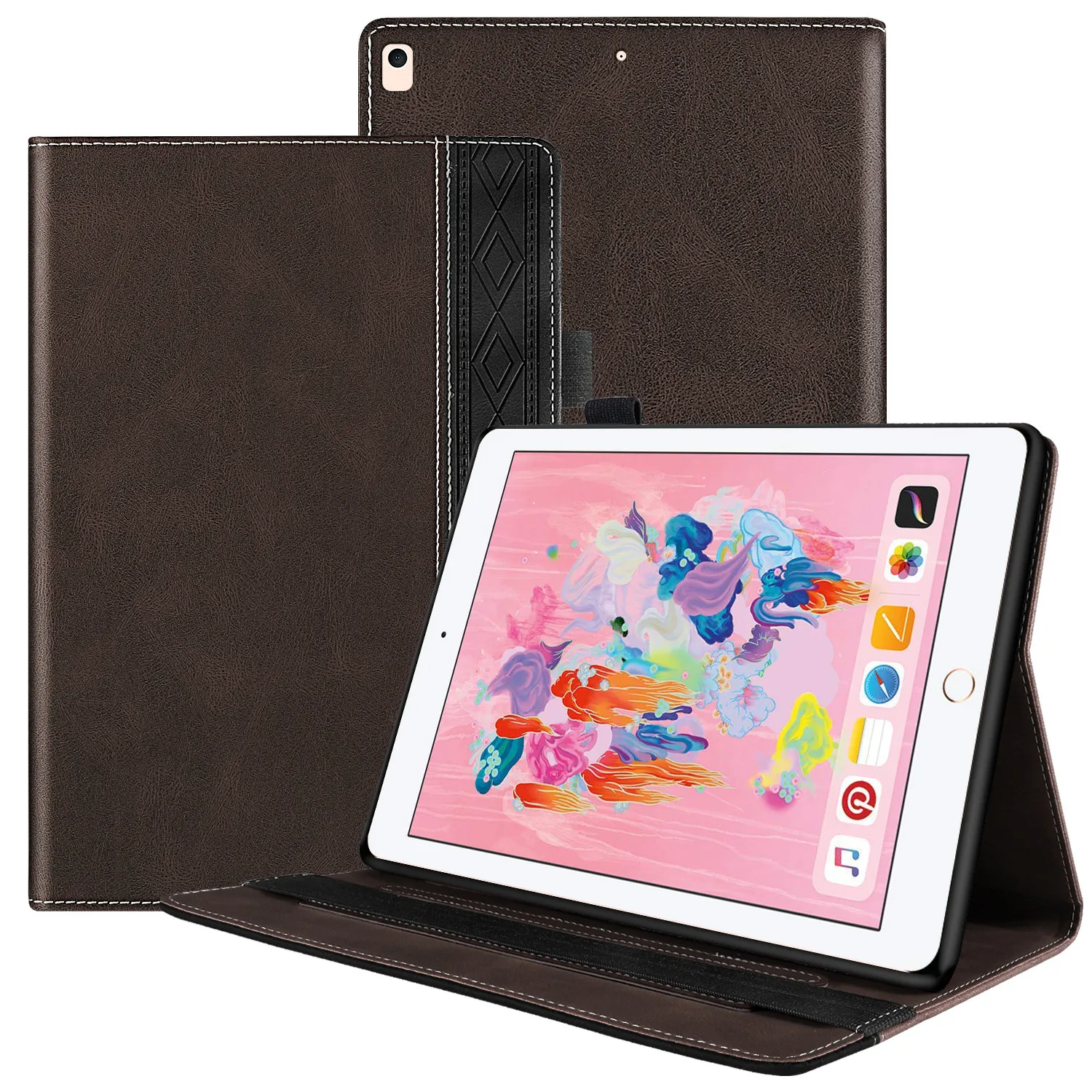 

Чехол для Apple iPad 5/6/10 дюймов, противоударный ударопрочный чехол для планшета, деловой чехол для Apple iPad 7/8/9,7 дюйма