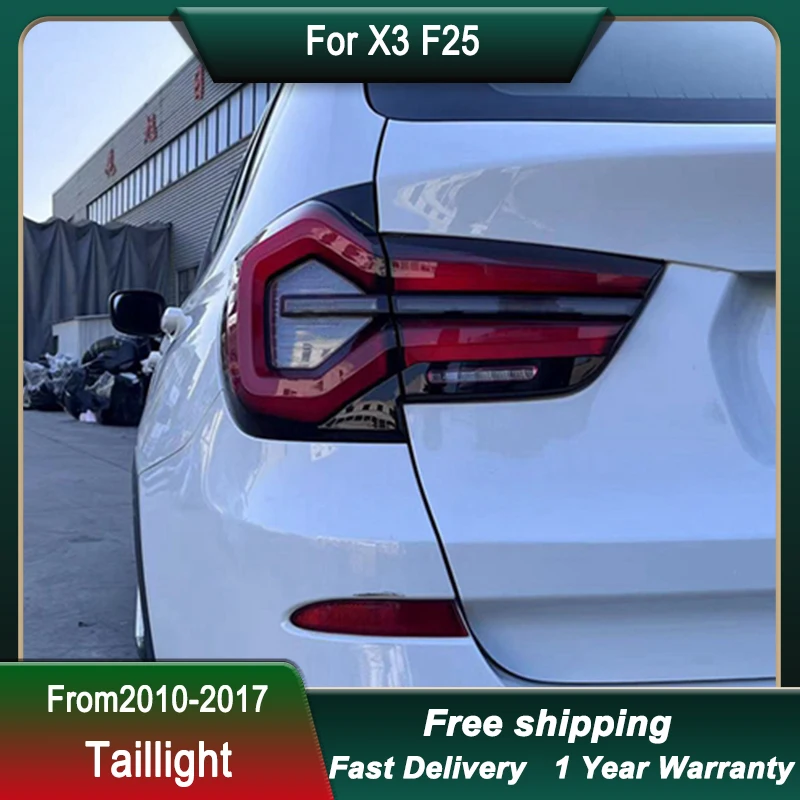 Автомобильные задние фонари для BMW X3 F25 2010-2017 новый стиль светодиодный стоп-сигнал