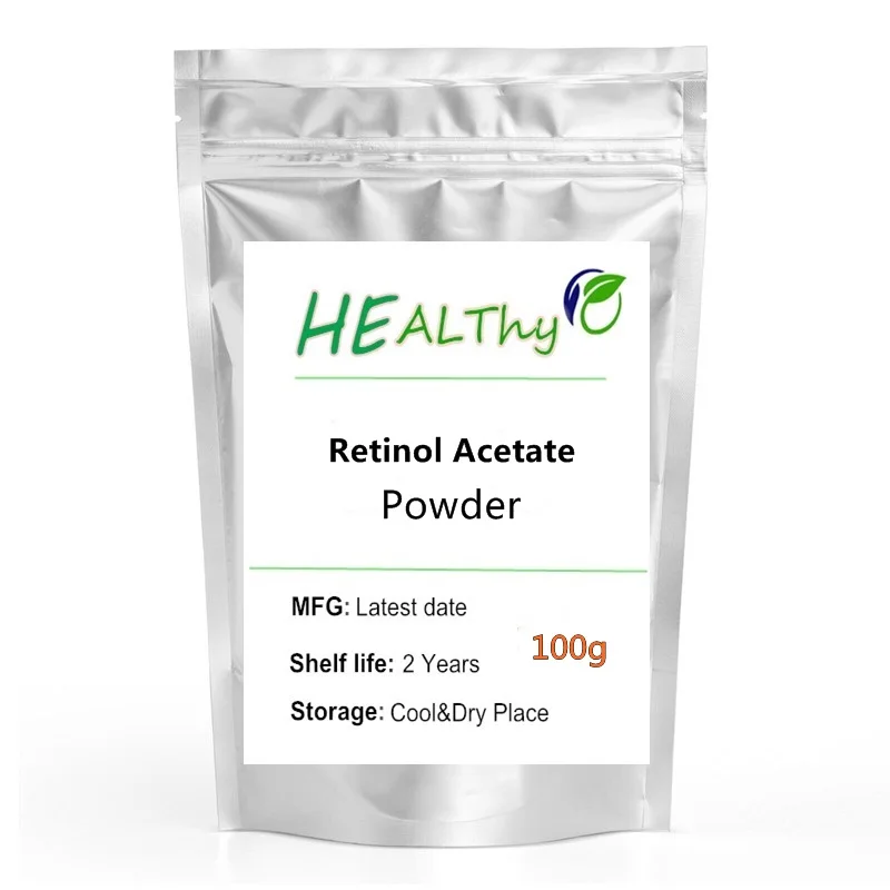 

High Grade Retinol Acetate Powder,Cosmetic Raw,Desalination Spot, Smooth Skin, Remove Wrinkles