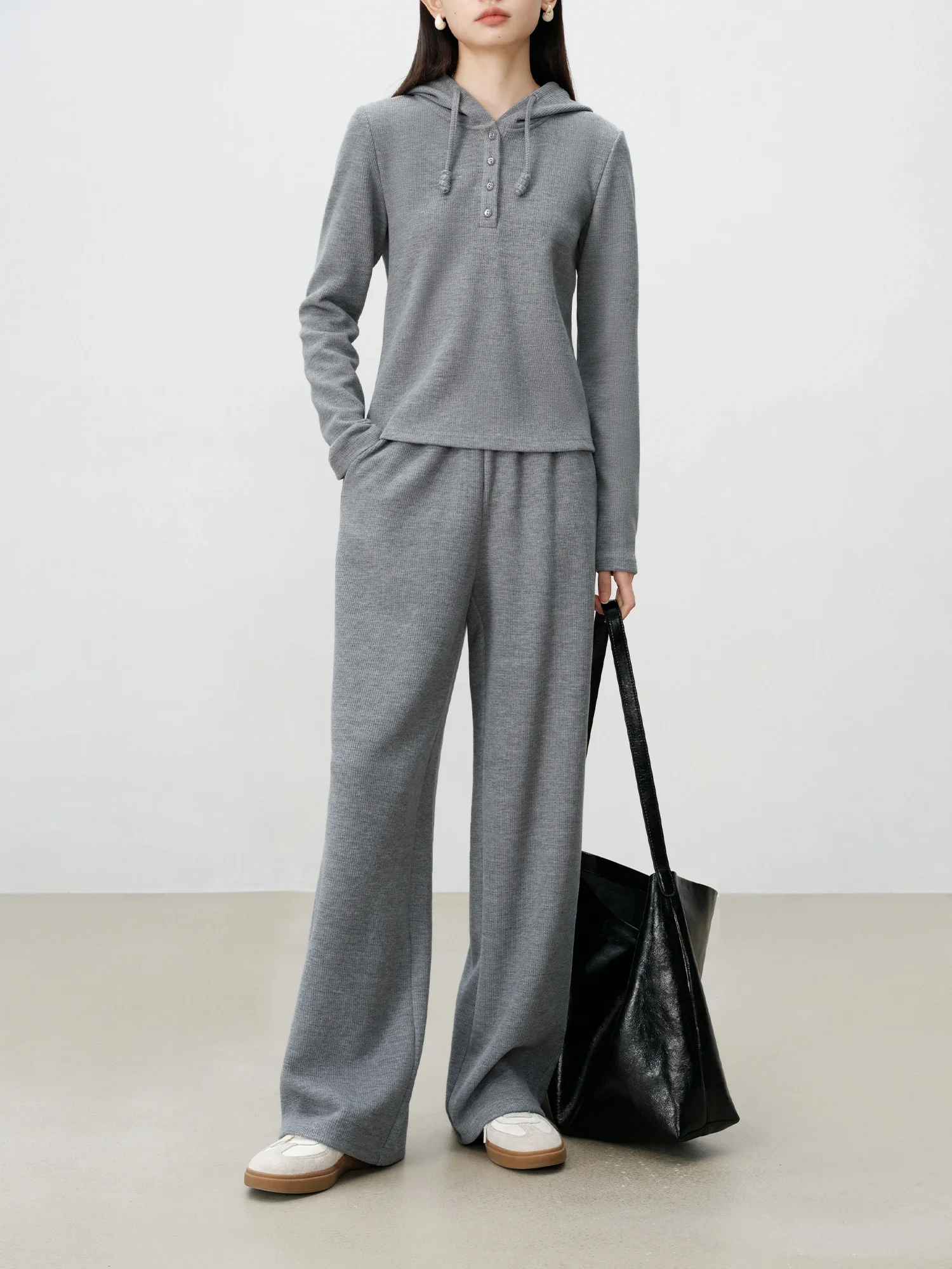 Женская однотонная толстовка с капюшоном ZIQIAO