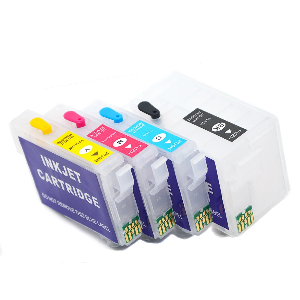 4 вида цветов 252 27 чернильный картридж для Epson WF7610 WF7710 WF3620 WF7110 WF7720 WF7210 WF7620 WF3640 WF7715 с