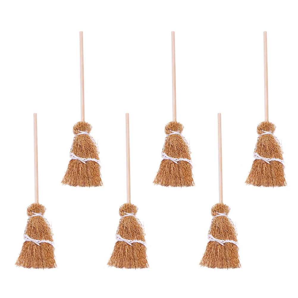 

Broom Mini Broomswitchcraftsminiature Craft Broomstick Furniture Costume Diy Ornamentsmall Hanging Pendant Broomsticks Street