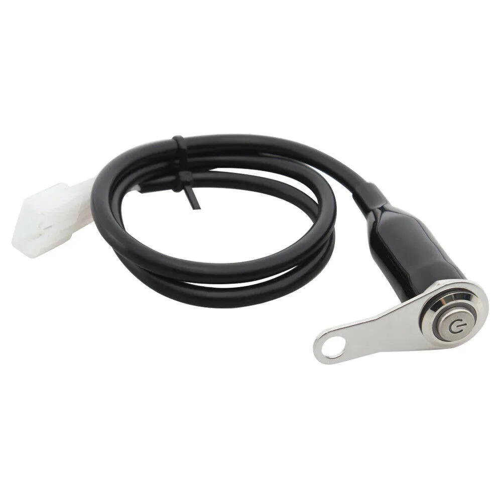 

1pcs 7mm Motorcycle Switch Handlebar Mount Aluminum Alloy Waterproof 12V Fog Light Enginee Power Horn Start Push Button Switches