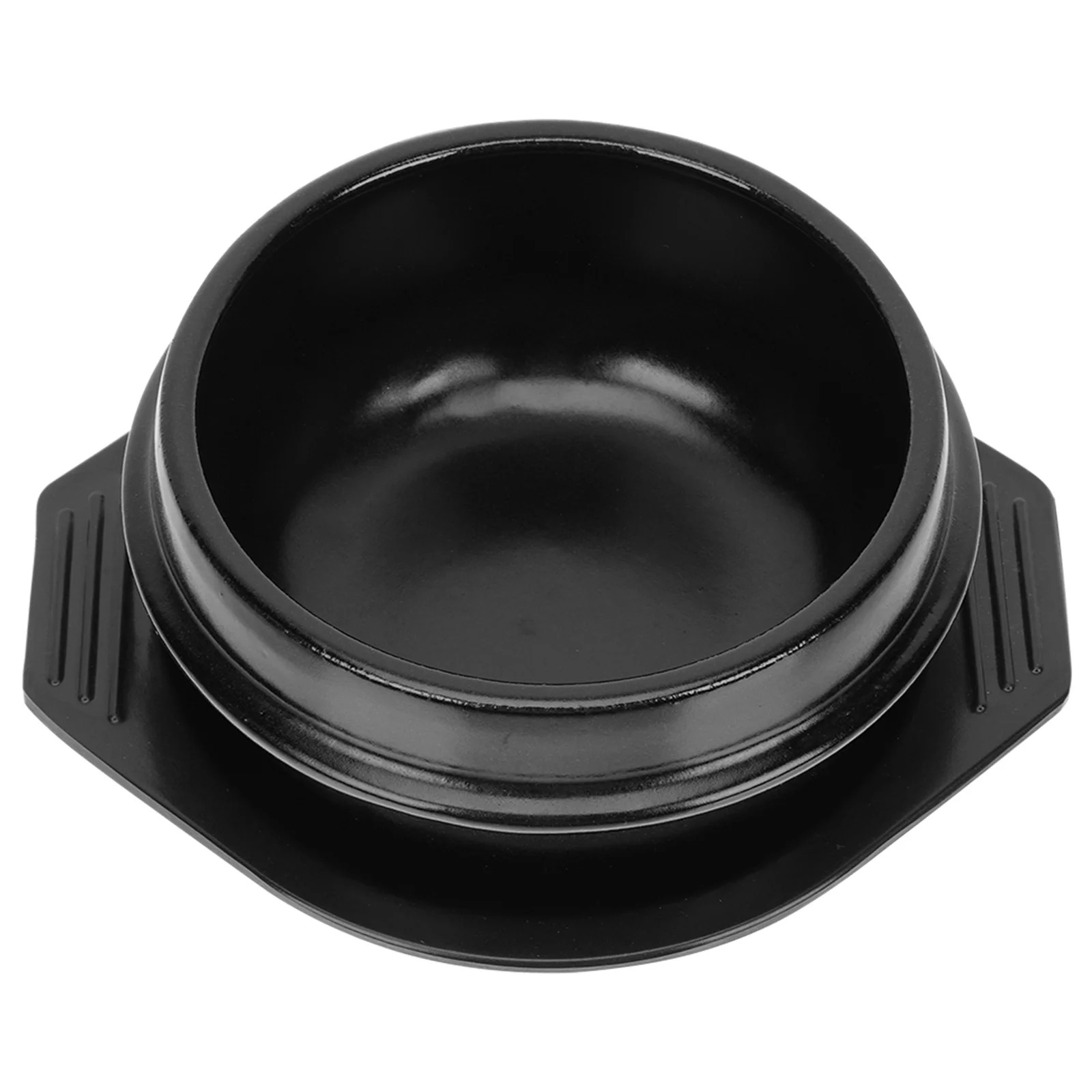 

Pot Bowl Korean Soup Ramen Cooking Ceramicstoneware Stainless Spoon Lid Cookware Steel Stone Clay Stew Dolsot Dishes Kimchi