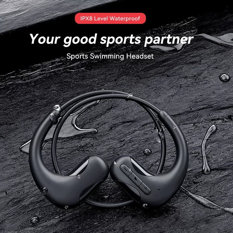 

Водонепроницаемые наушники для плавания IPX8 спортивные подводные наушники с микрофоном 8 ГБ MP3 музыкальный плеер наушники для смартфона S22