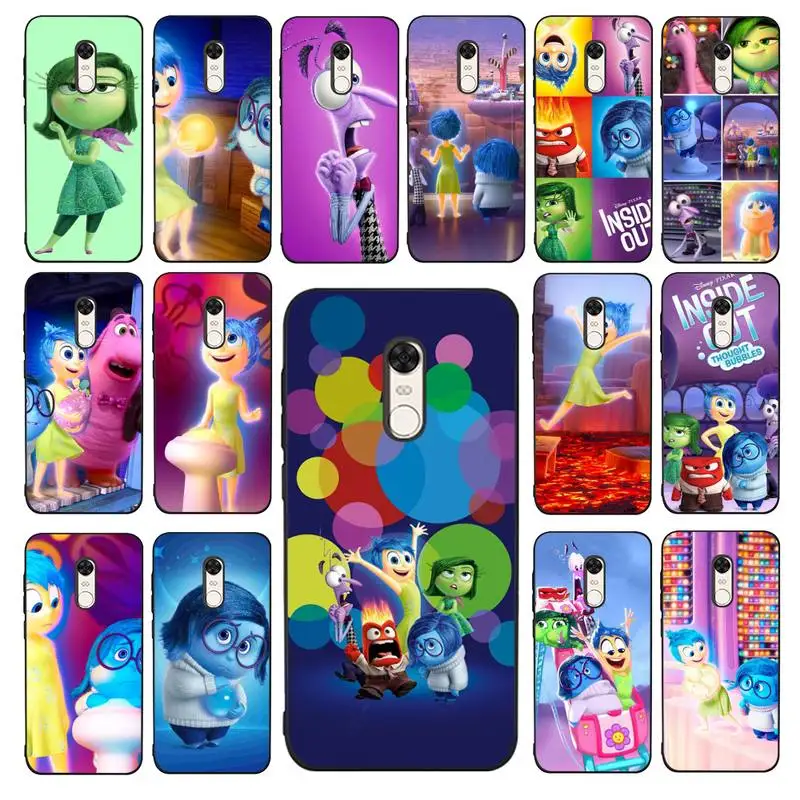 

Disney Inside Out Phone Case for Redmi 5 6 7 8 9 A 5plus K20 4X 6 cover