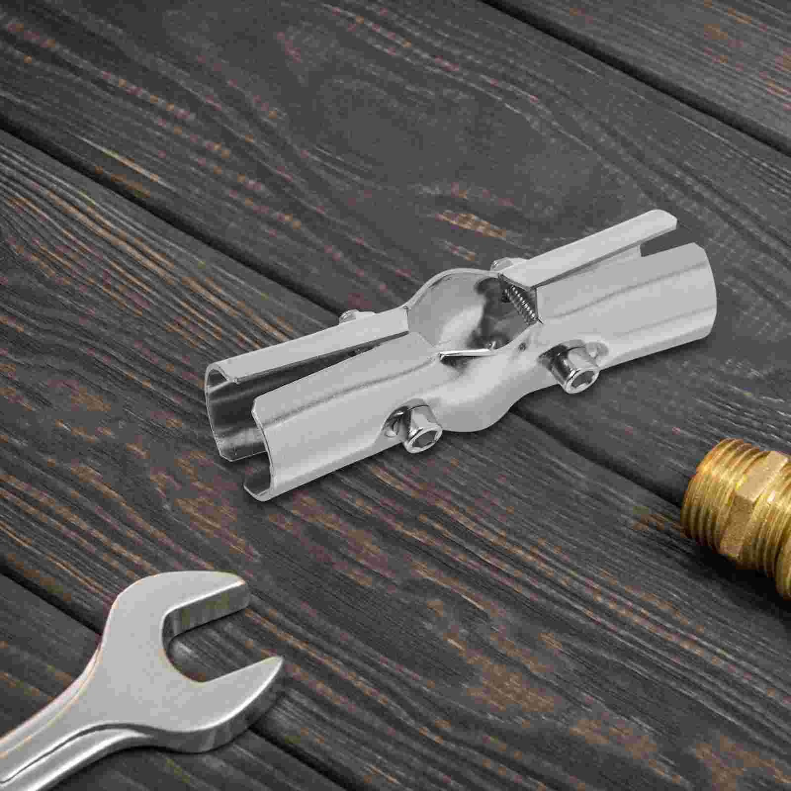 2 шт. фитинги из нержавеющей стали соединитель для забора зажимы трубок сушилка