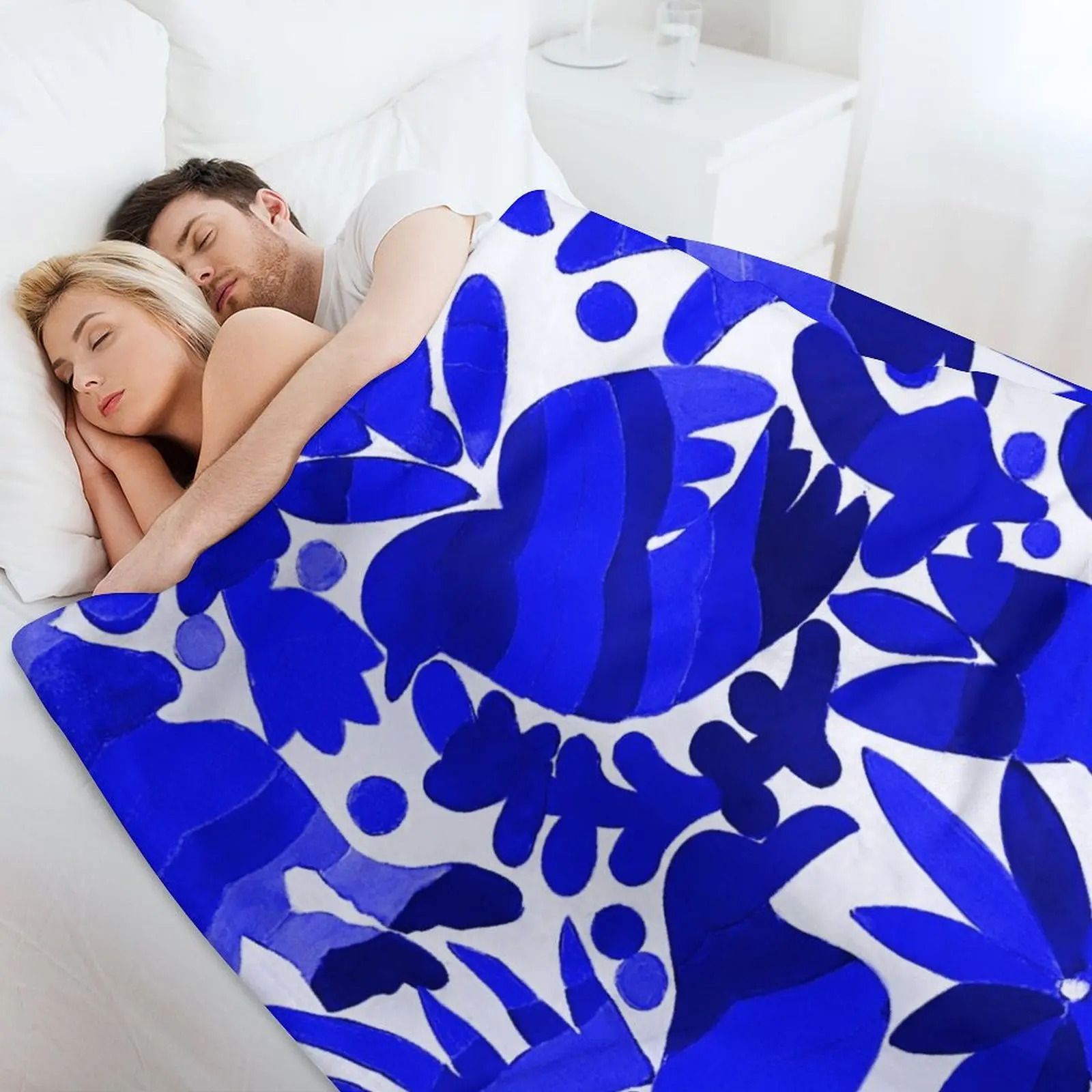 Темно-синее одеяло Otomi индивидуальный подарок одеяла для Хэллоуина