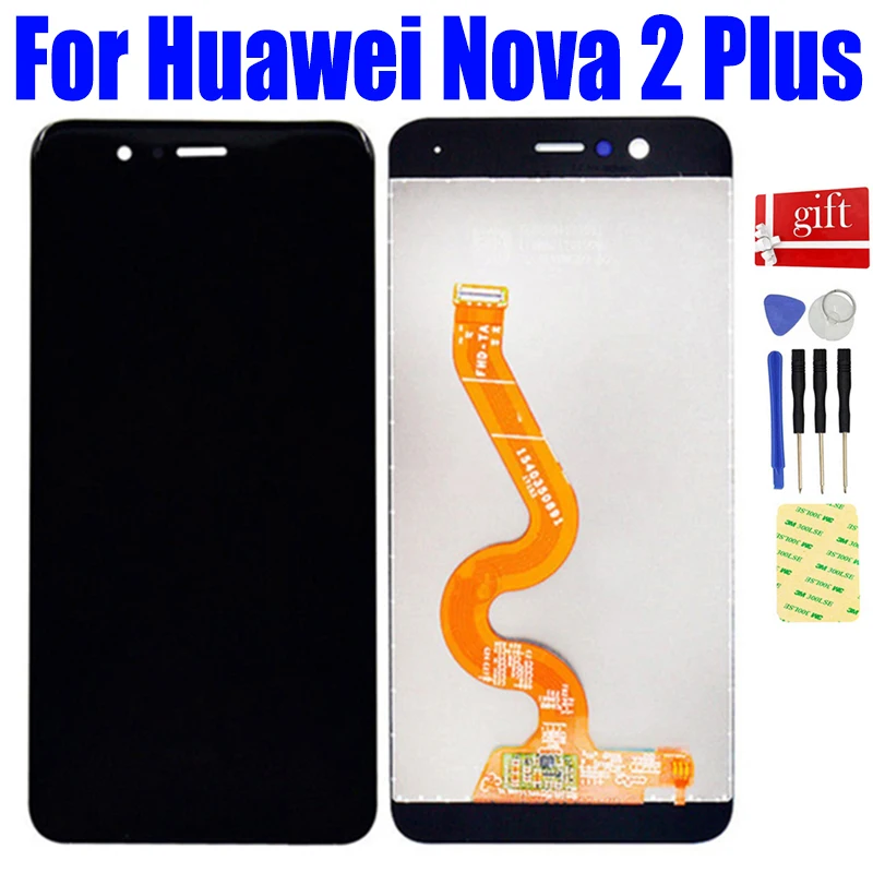 

LCD For Huawei Nova 2 Plus BAC-L21 BAC-L23 BAC-L01 LCD Display Screen Panel Module Touch Screen Digitizer Sensor Assembly
