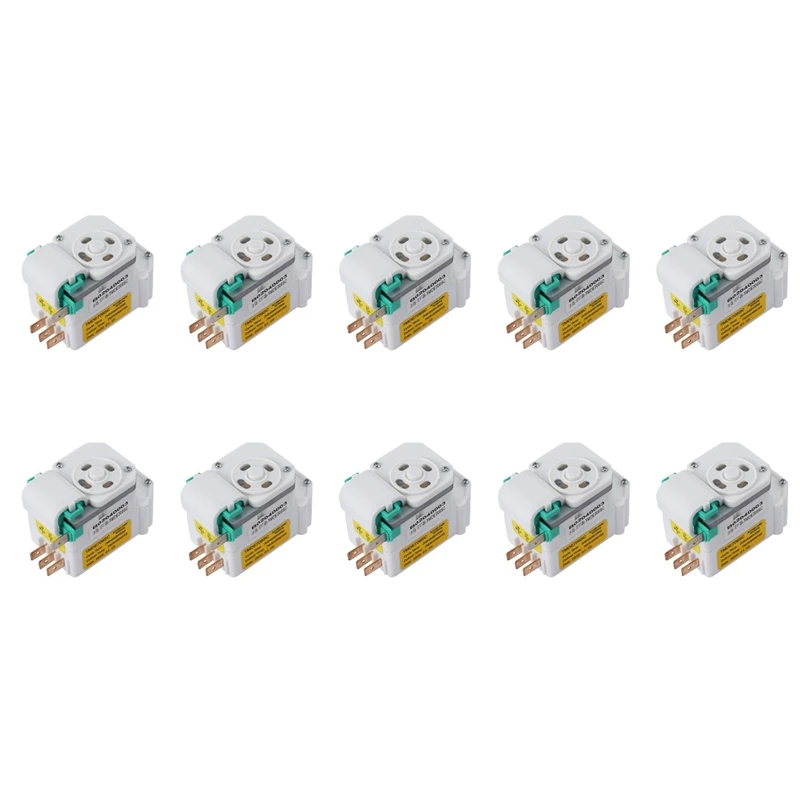 

10X Mechanical Defrosting Timer For Refrigerator Parts TMDE706SC Refrigerator Defrosting Timer