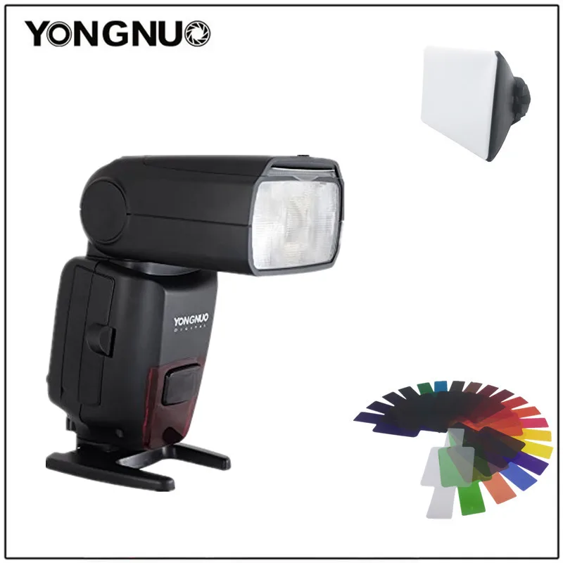 

Универсальная Беспроводная вспышка Yongnuo YN860Li Master Slave Speedlite, литиевая батарея, светильник для Nikon Canon D5300 D7100 D7200